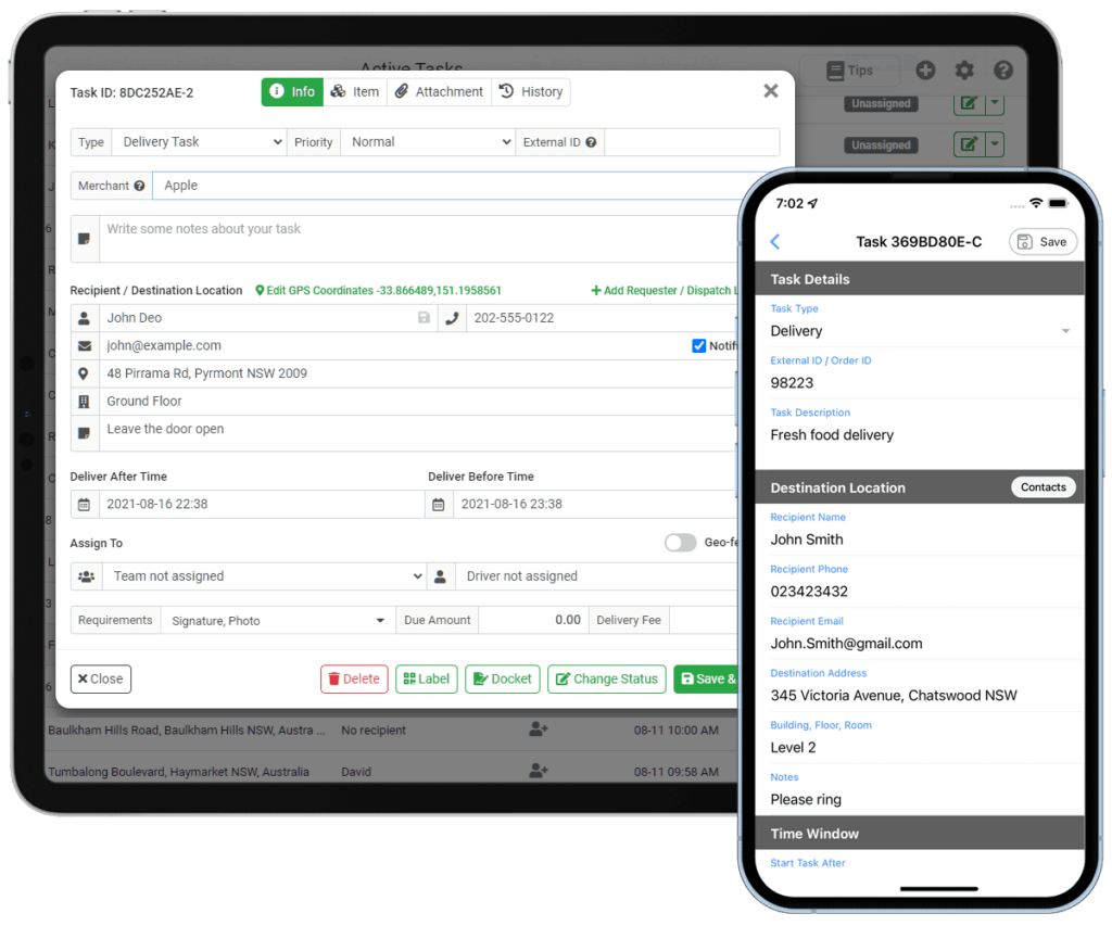 Delivery Management