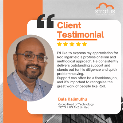 Testimonial for Rod